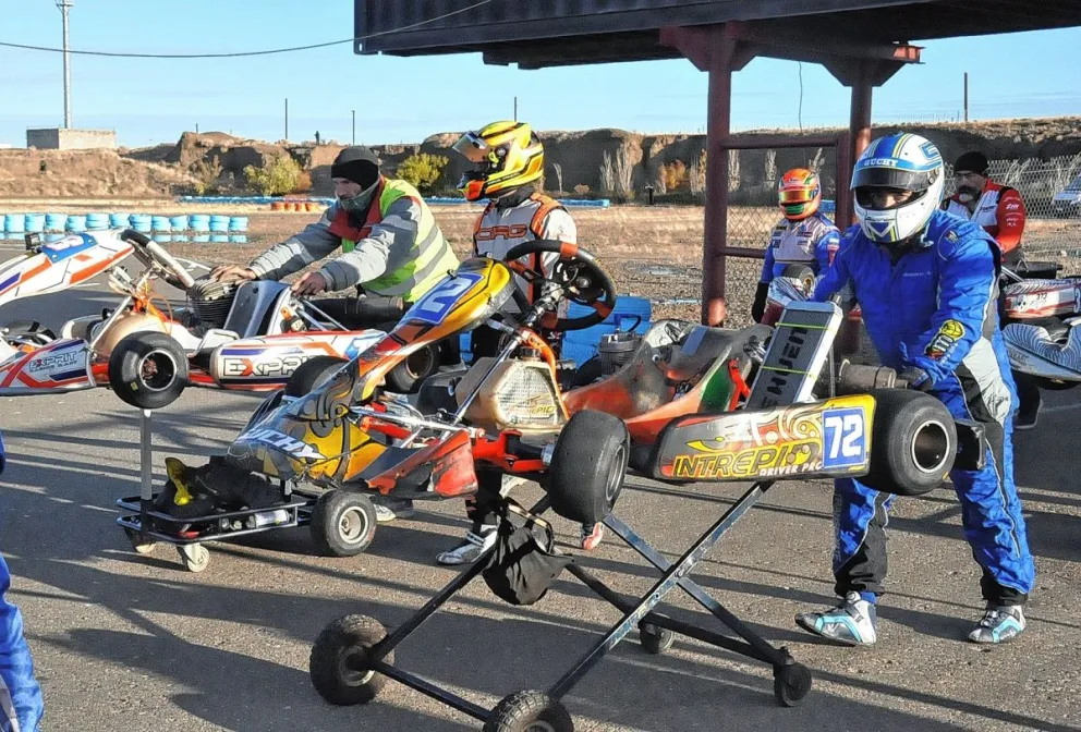 Comienzan las pruebas en el kartódromo de km 9