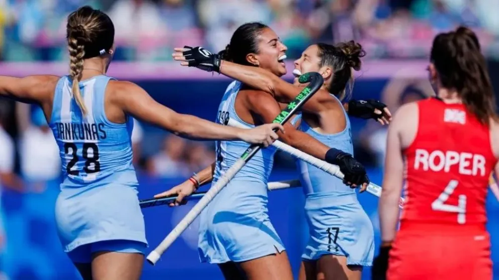 Las Leonas siguen imparables: golearon a Gran Bretaña y esperan rival en cuartos de final