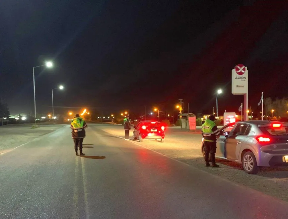 Provincia controló más de 8.000 vehículos y retiró de la vía pública a 33 conductores alcoholizados durante el fin de semana