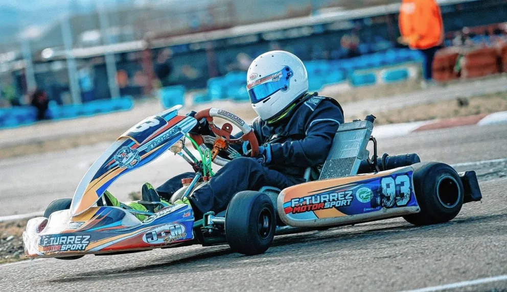 Hubo reclasificación en Prokart y ganó Nazareno Turrez