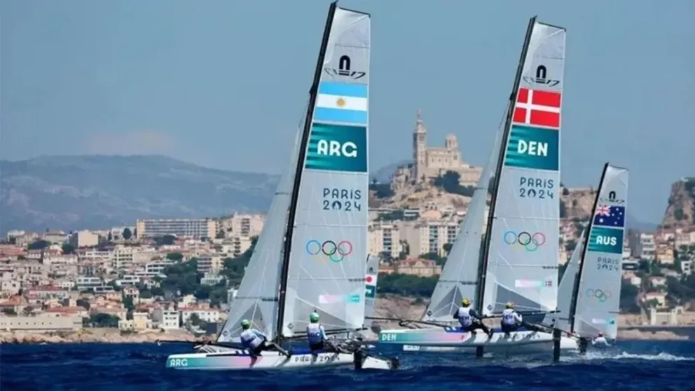 Mateo Majdalani y Eugenia Bosco se quedaron con la primera regata y sueñan con la de ORO en los Juegos Olímpicos París 2024
