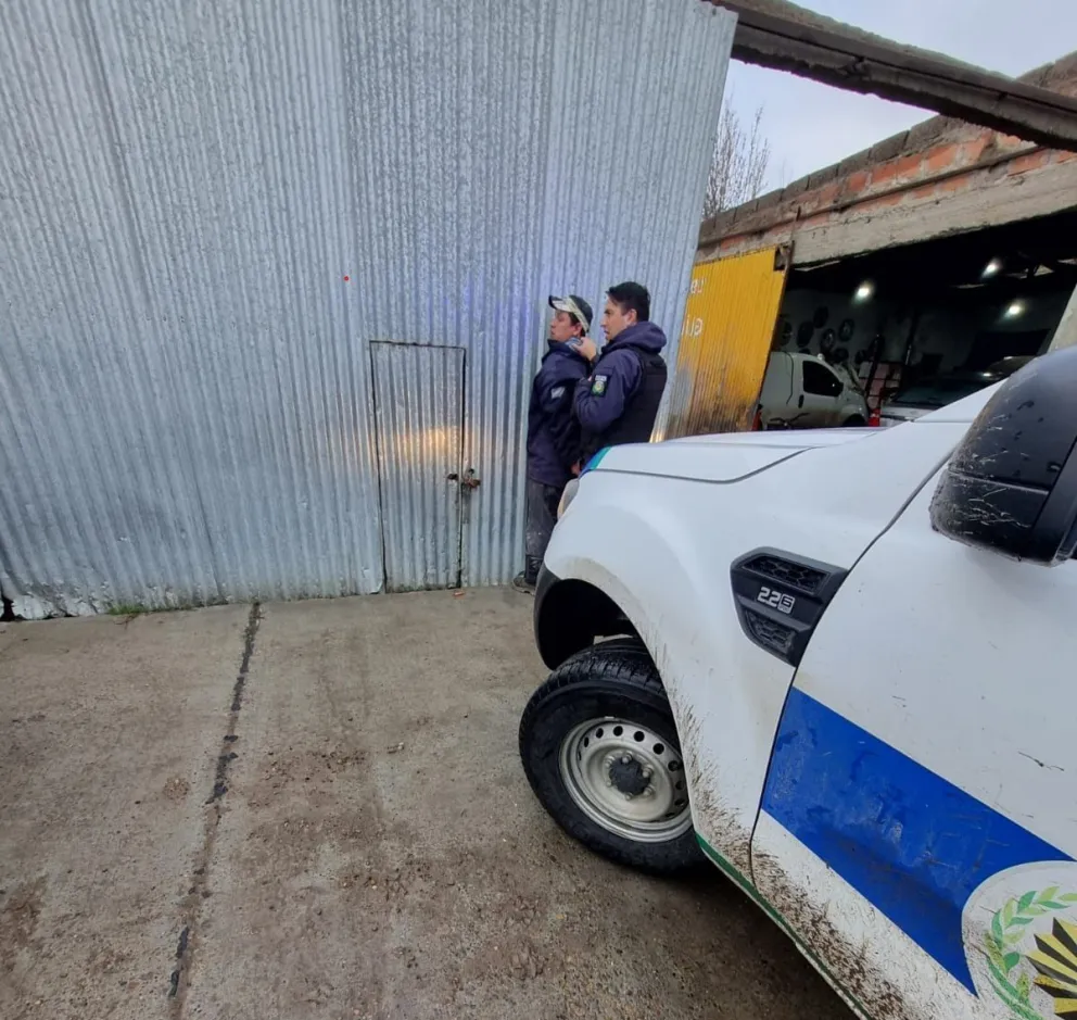 Un hombre recibió un profundo corte en el abdomen sobre calle Patagonia