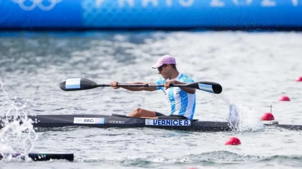 Agustín Vernice y Brenda Rojas se metieron en SEMIFINALES de Canotaje en los Juegos Olímpicos París 2024