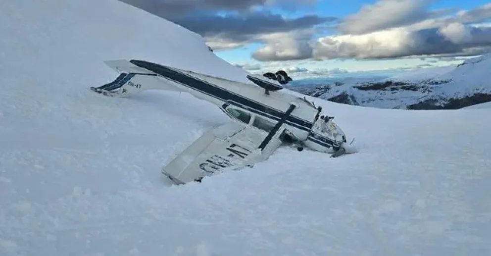 Una avioneta con cuatro ocupantes se estrelló en San Martín de los Andes