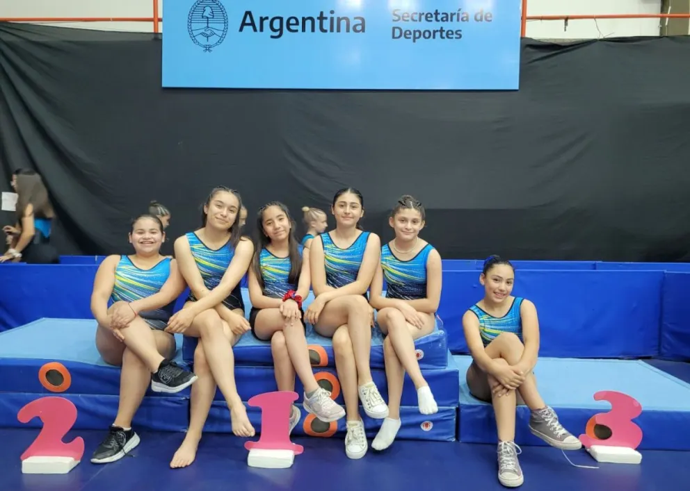La gimnasia trampolín de Comodoro competirá en el Sudamericano de Colombia