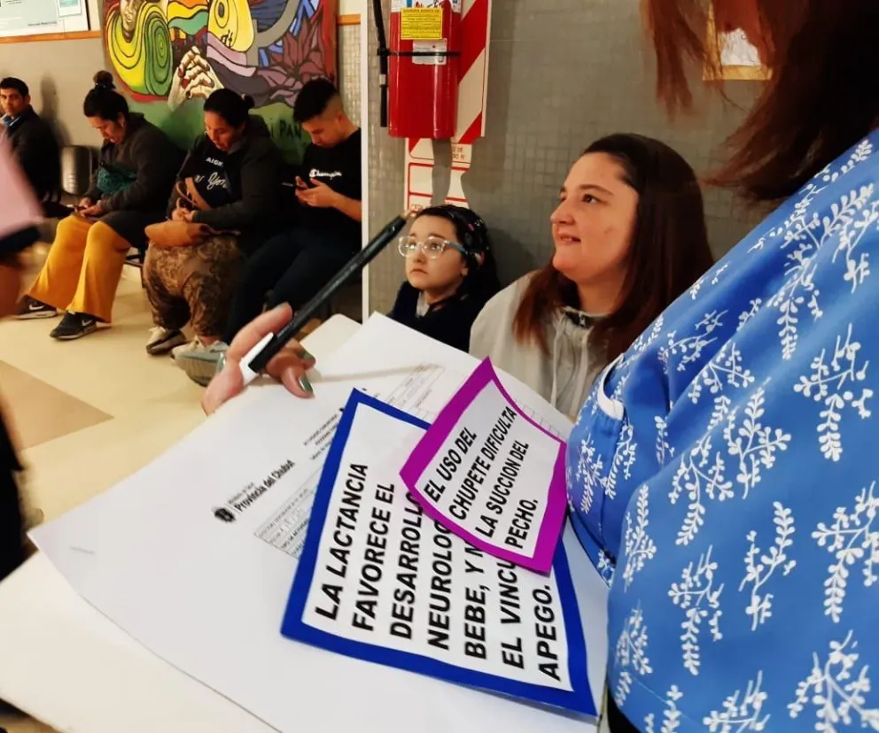 Los hospitales de Chubut realizaron múltiples actividades por la “Semana Mundial de la Lactancia”