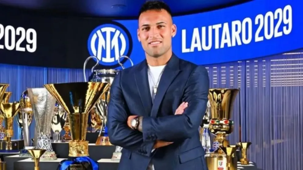Lautaro Martínez renovó su contrato con el Inter de Milán
