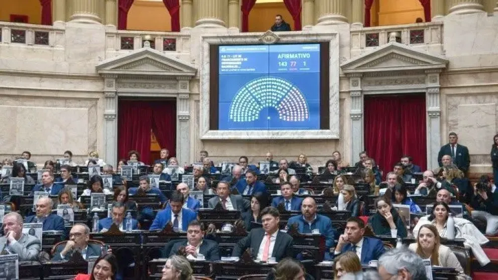 REVÉS PARA MILEI: Diputados aprobó proyecto de financiamiento de las universidades públicas