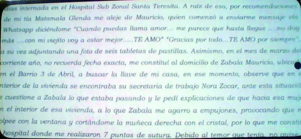 Denuncian por “violencia de género” al subjefe de policía y piden a la Justicia prohibición de acercamiento a la víctima