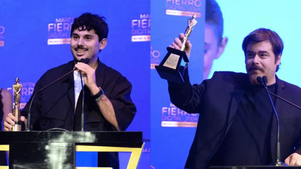 Lucas Rodríguez y Migue Granados ganaron el Martín Fierro de Oro en los Premios MF Digital 2024