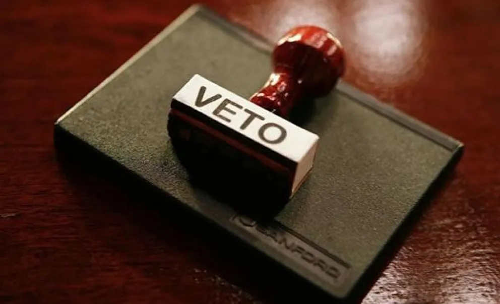 ¿Qué significa el veto presidencial de una ley?