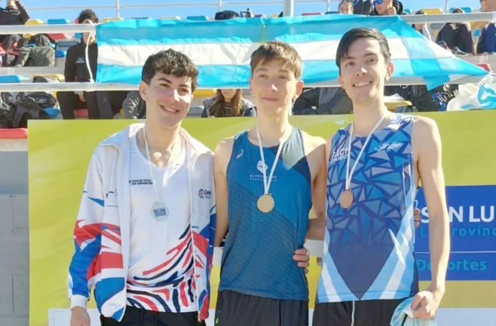 Taiel Mantello logró un nuevo podio en el Campeonato Nacional U23