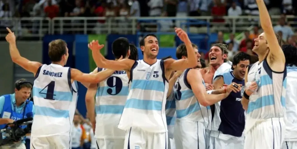 A 20 años del oro en Atenas 2004, la Generación Dorada hará un partido homenaje