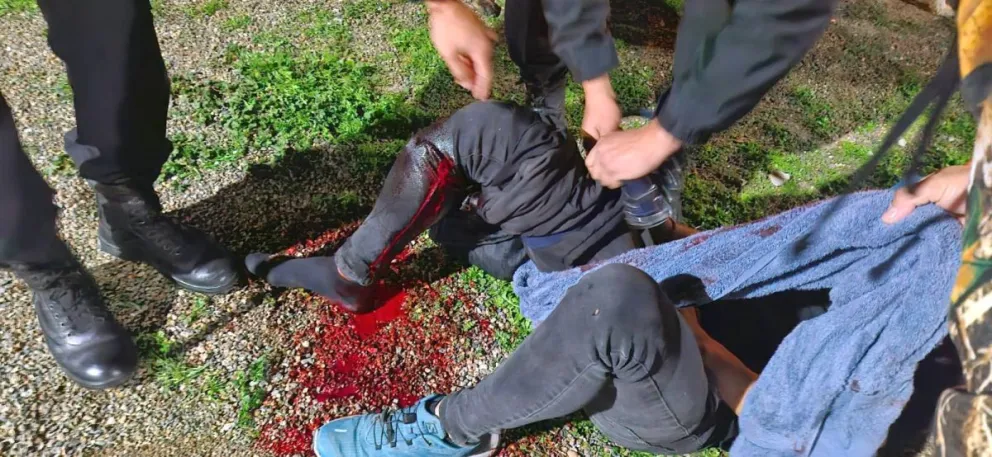 INSEGURIDAD EN KM. 8: Balearon a un hombre en violento ataque