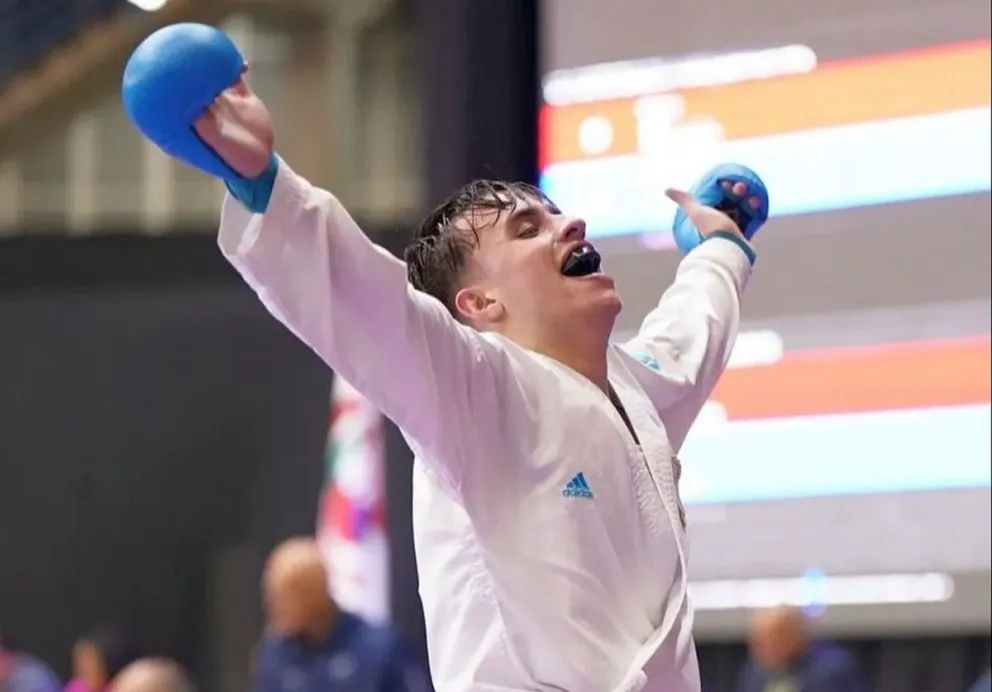 Luka Salesky clasificó a los Juegos Panamericanos de Asunción 2025