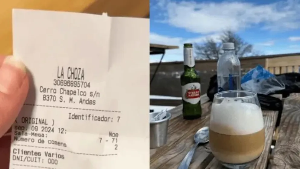 Pidió un café en medio del cerro y casi se infarta: "Me robaron"