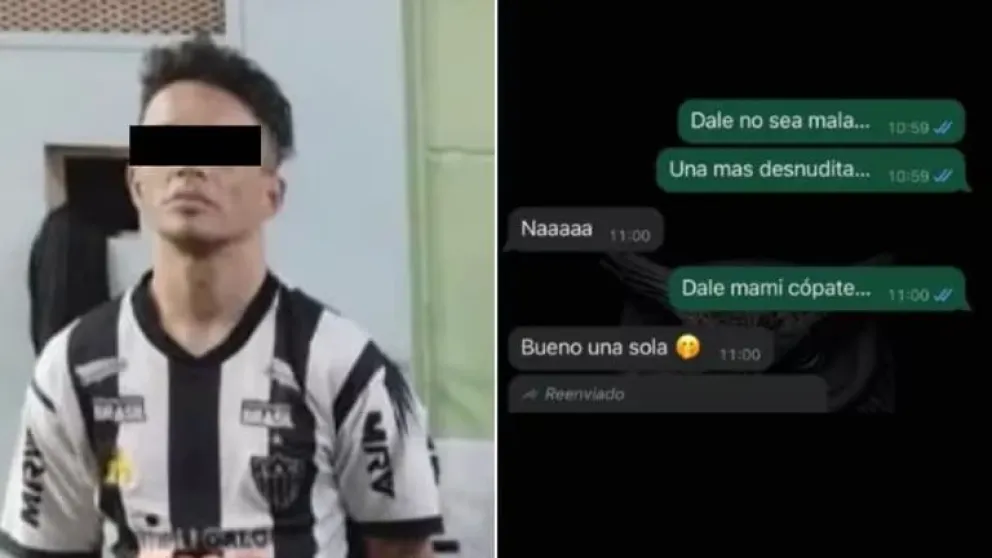 “Por zorra, a estas fotos las viralizo”: un preso le pidió imágenes íntimas a una mujer y después la extorsionó