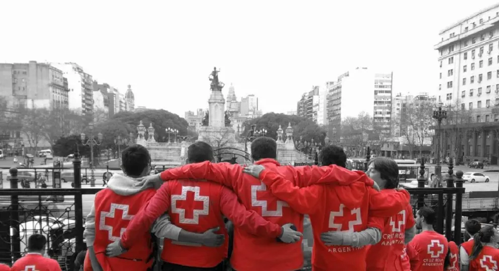 La Cruz Roja implementará por primera vez en Argentina el programa "Yo acompaño a mis amigos”