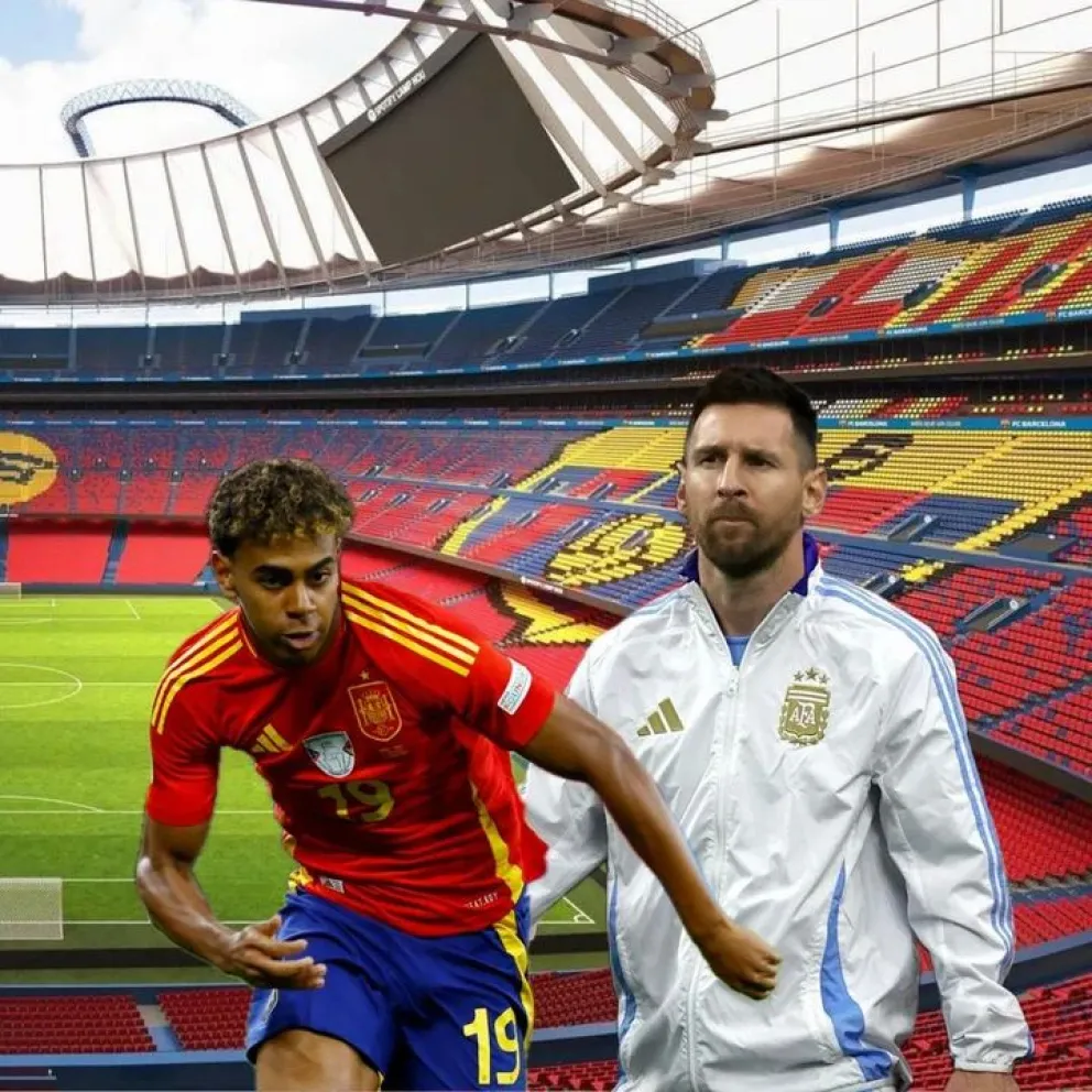 La finalissima entre Argentina y España podría disputarse en el Camp Nou