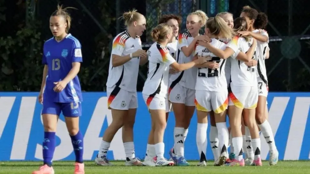 Mundial sub 20 femenino: la Selección Argentina quedó eliminada tras perder ante Alemania