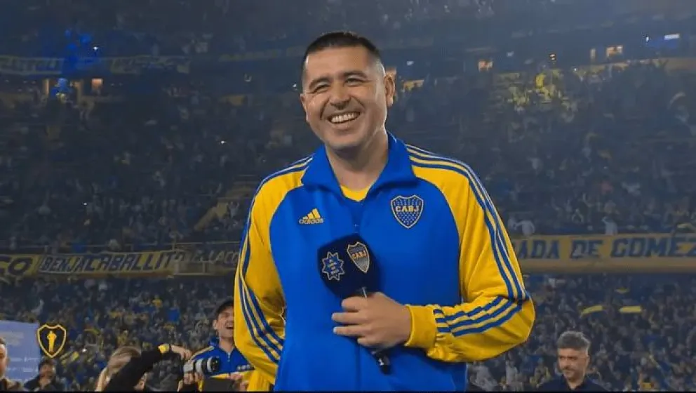 Juan Román Riquelme: “Hemos agarrado a un club abandonado”