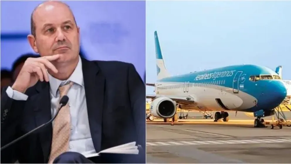 Paro en Aerolíneas Argentinas: el Gobierno redobla la apuesta y asegura que el aumento que puede conceder "es del 0%"