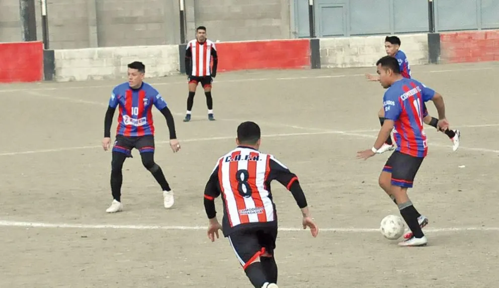 En la Categoría "B" a Comodoro le faltó "combustible" pero aun así complicó a Ameghino