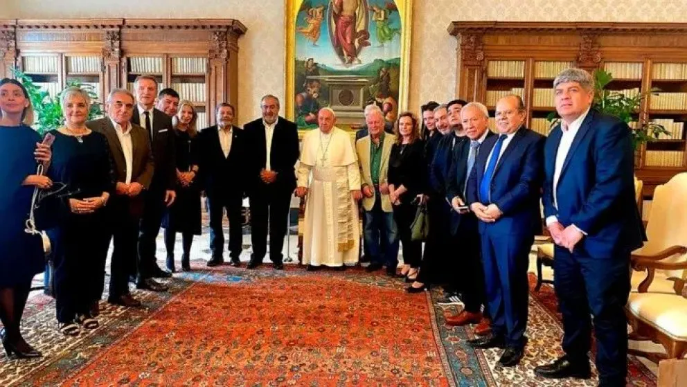 La CGT, después de la reunión con el Papa Francisco: "Nos exhortó a defender la justicia social"