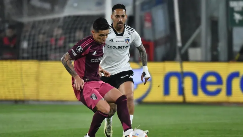 River empató ante Colo Colo en el partido de ida de cuartos de final
