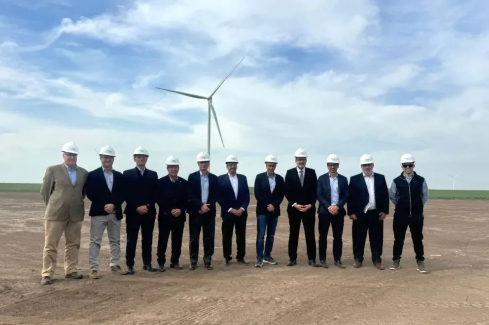 Inauguran el “Parque Eólico Pampa Energía VI”