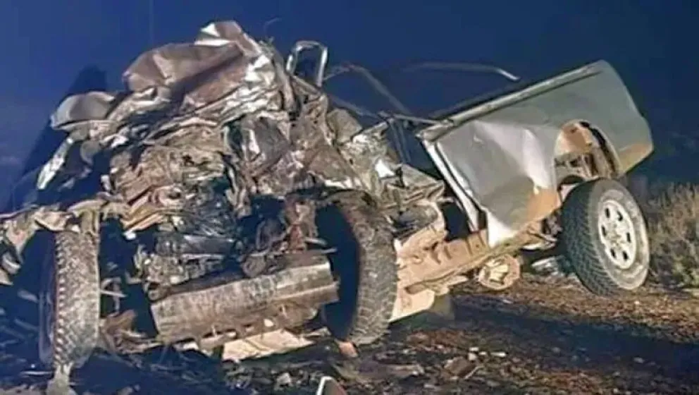 Tragedia en Santa Cruz: cuatro muertos por un impresionante choque en la Ruta 43