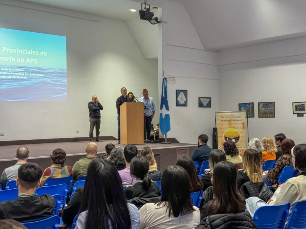 El Gobierno participa en las “2° Jornadas Provinciales de Enfermería en Atención Primaria” que se realizan en Puerto Madryn