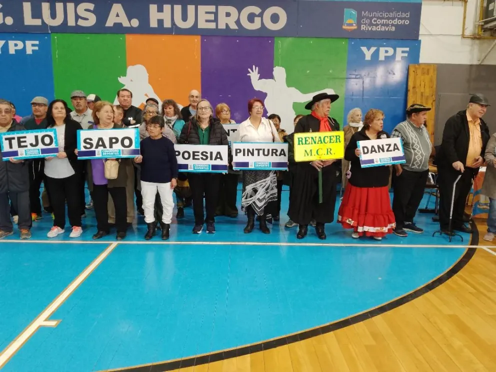 Se definen ganadores del Zonal de los Juegos Chubutenses para Adultos Mayores
