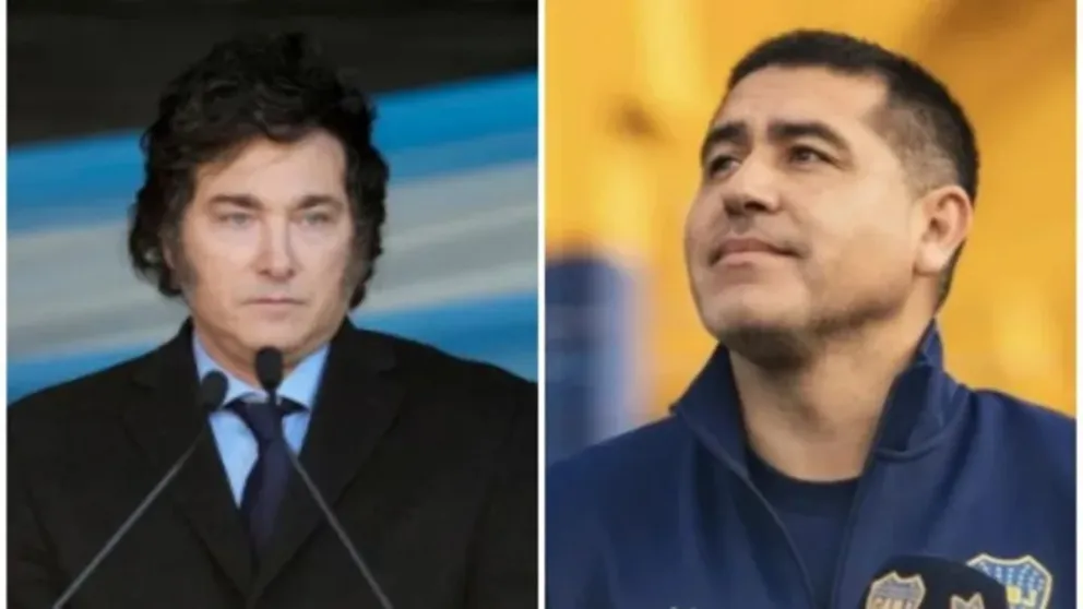 Javier Milei cruzó a Riquelme con una chicana tras la derrota de Boca contra River: "No hay almuerzo gratis"