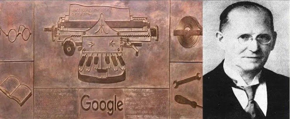 Oskar Picht: Google homenajeó con un conmemorativo doodle al inventor alemán, creador de la primera máquina de escribir para ciegos
