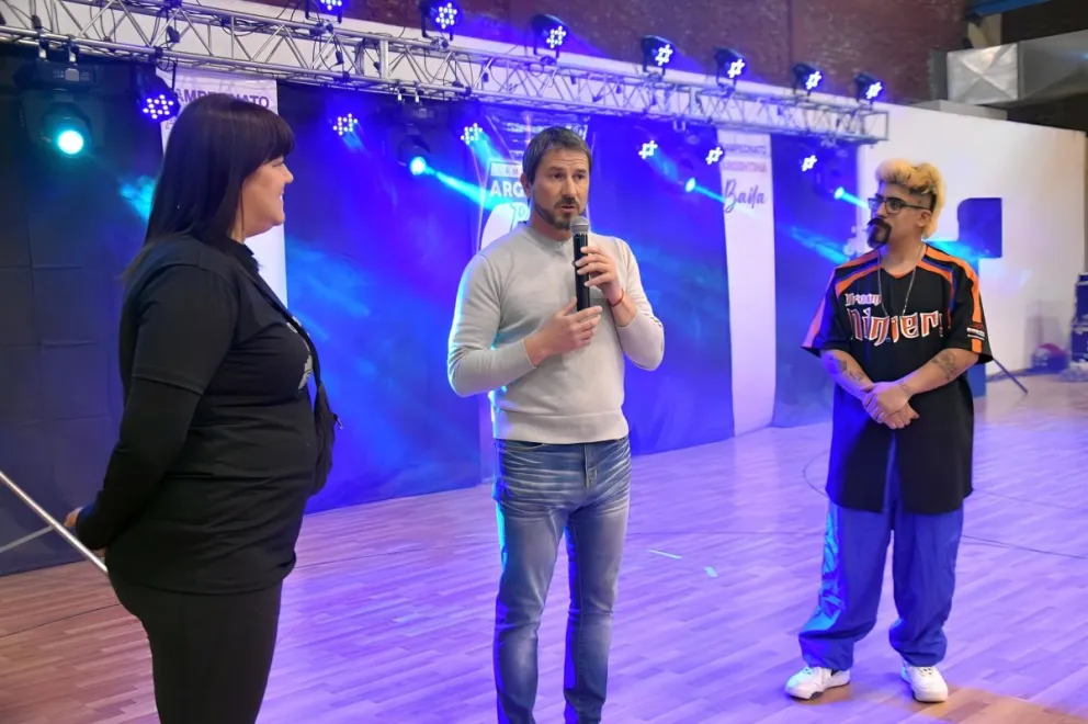 Trelew: Merino participó de “Argentina Baila”