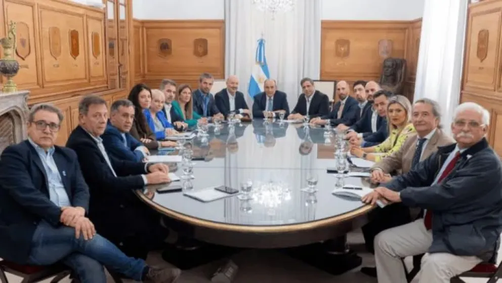 Guillermo Francos encabeza una nueva reunión con diputados aliados en Casa Rosada