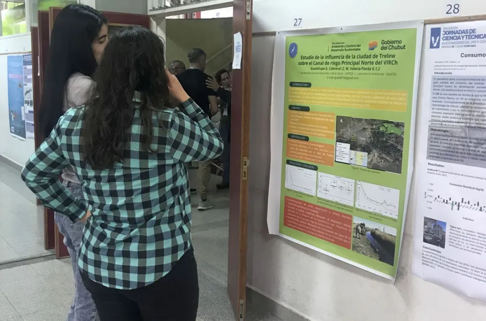 Provincia participó en Jornadas de Ciencia y Técnica del VIRCh donde se abordaron temáticas ambientales