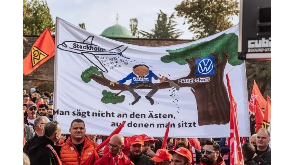 Volkswagen rechaza demandas de trabajadores que quieren ir a huelga