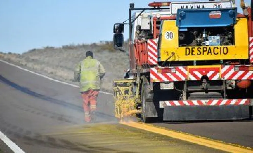 Reducción de calzada por demarcación de Ruta 3 tramo Ferrays-Comodoro