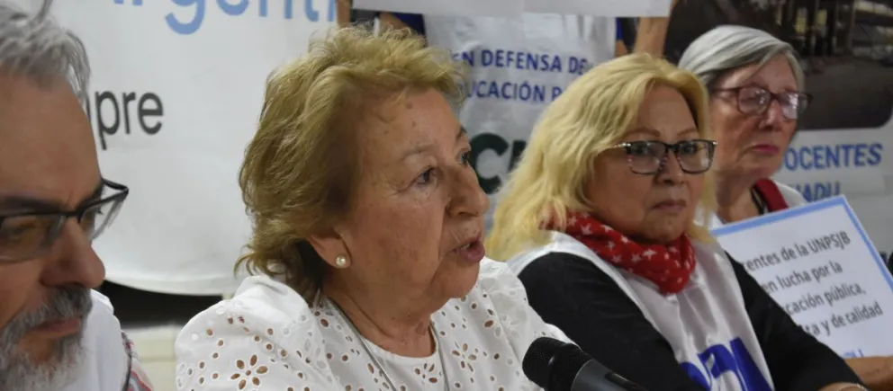Rumbo a la marcha federal universitaria: “Está en riesgo la continuidad de la educación pública superior”, dijo Blanco