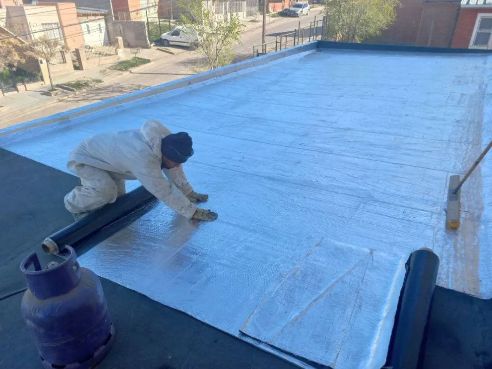 Puerto Madryn: Provincia avanza con mejoras de infraestructura en la Escuela N° 213