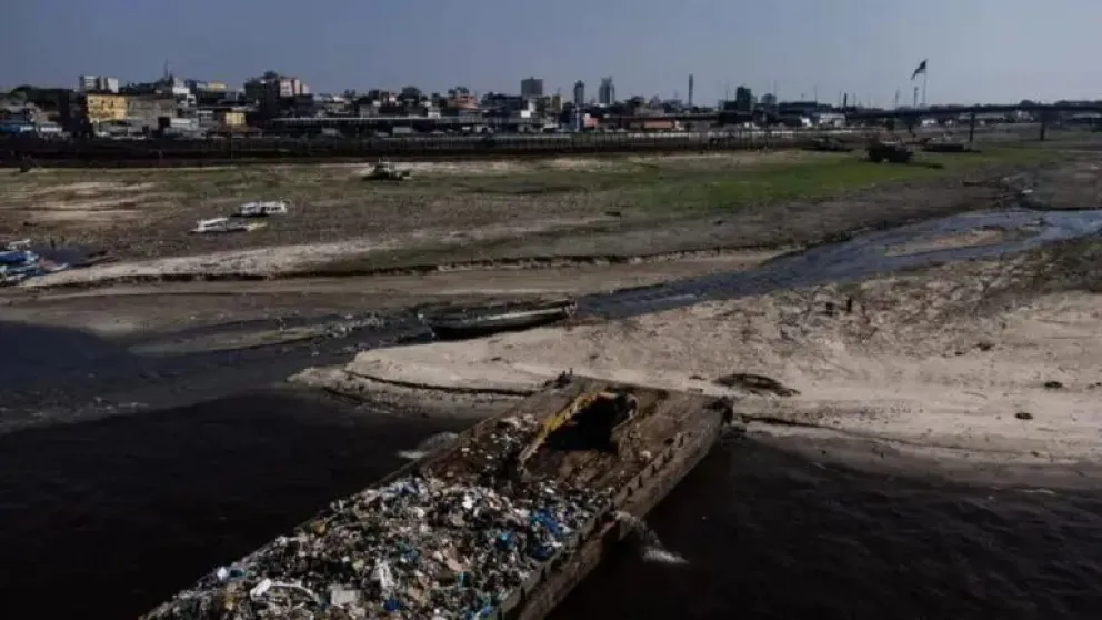 Brasil decreta situación "crítica" por sequía en afluente del río Amazonas