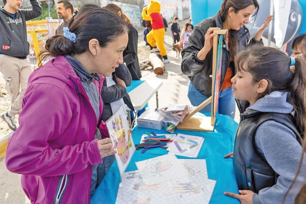 Othar acompañó los festejos del Día de las Infancias de la Murga “Soles y Lunas”