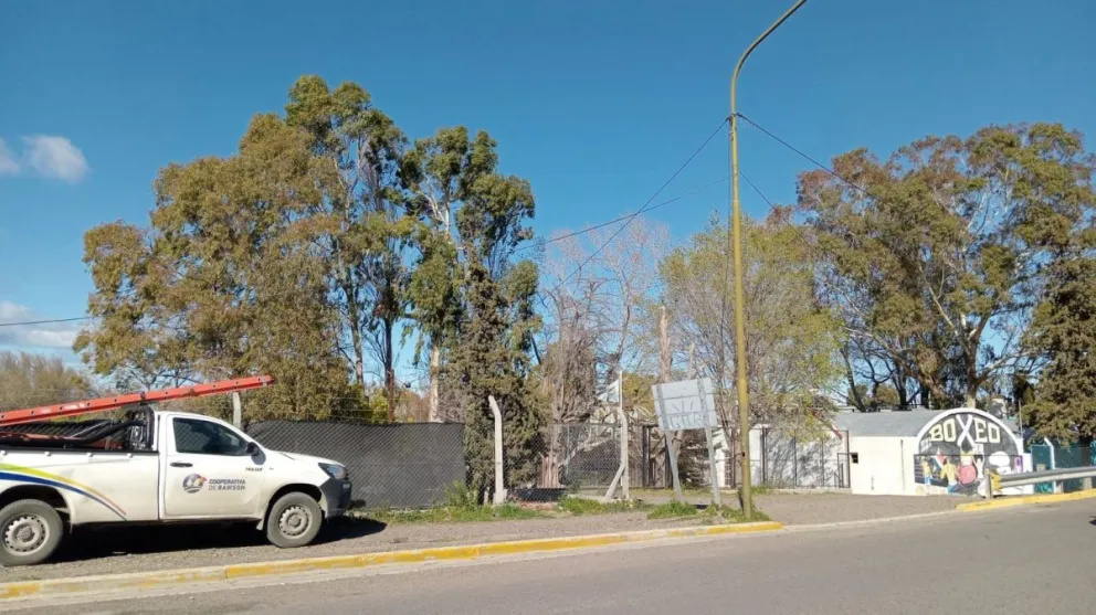 RAWSON: Nuevamente roban cables en zona céntrica