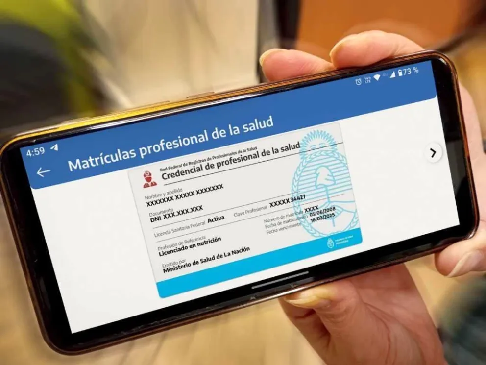 Las matrículas de los profesionales de la salud serán digitales