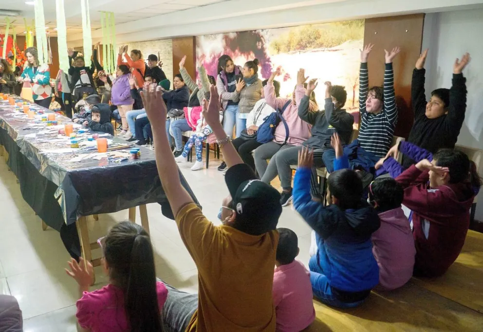 Casa del Chubut celebró en Buenos Aires el Día de la Niñez junto a pequeños derivados por razones médicas