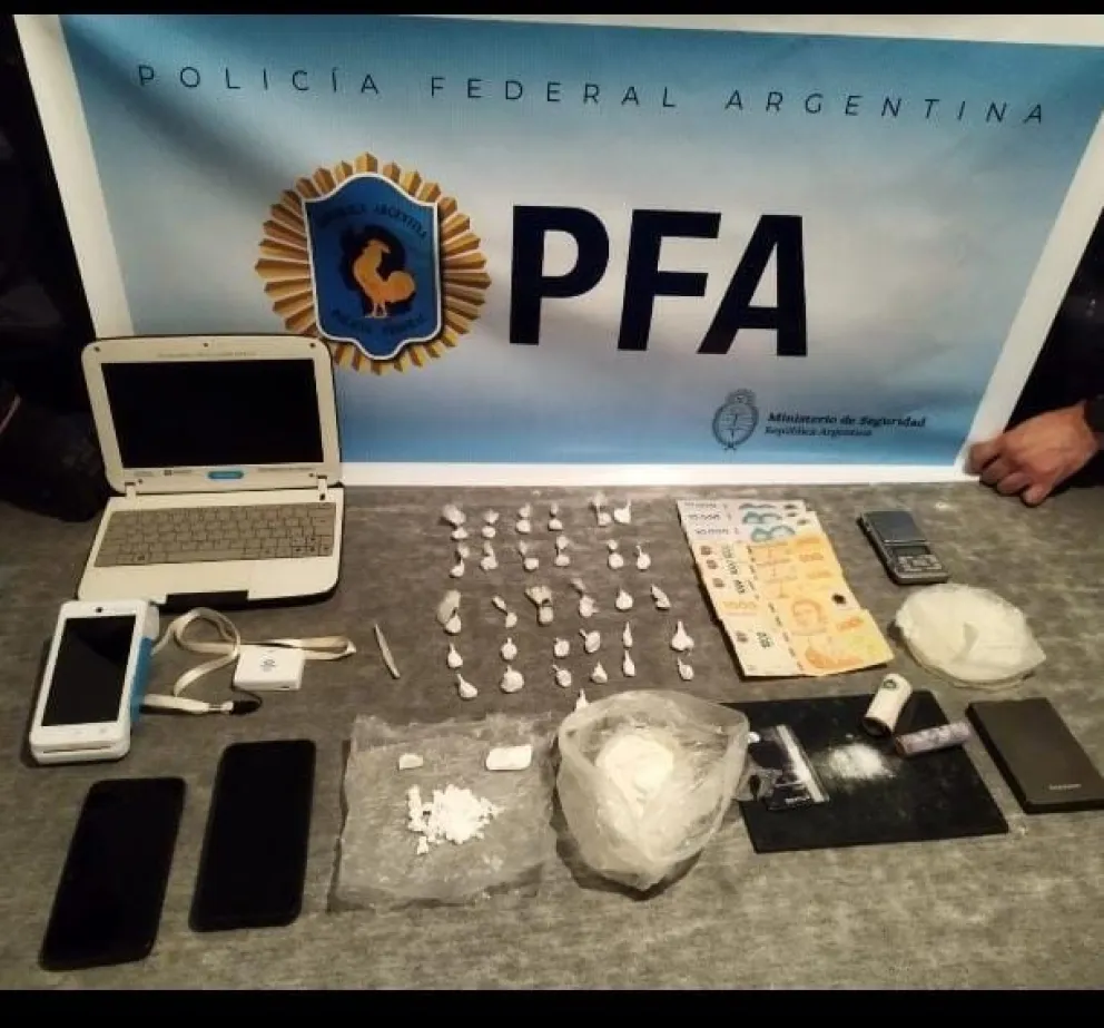 La Policía Federal Argentina detuvo a un narco en Puerto Madryn