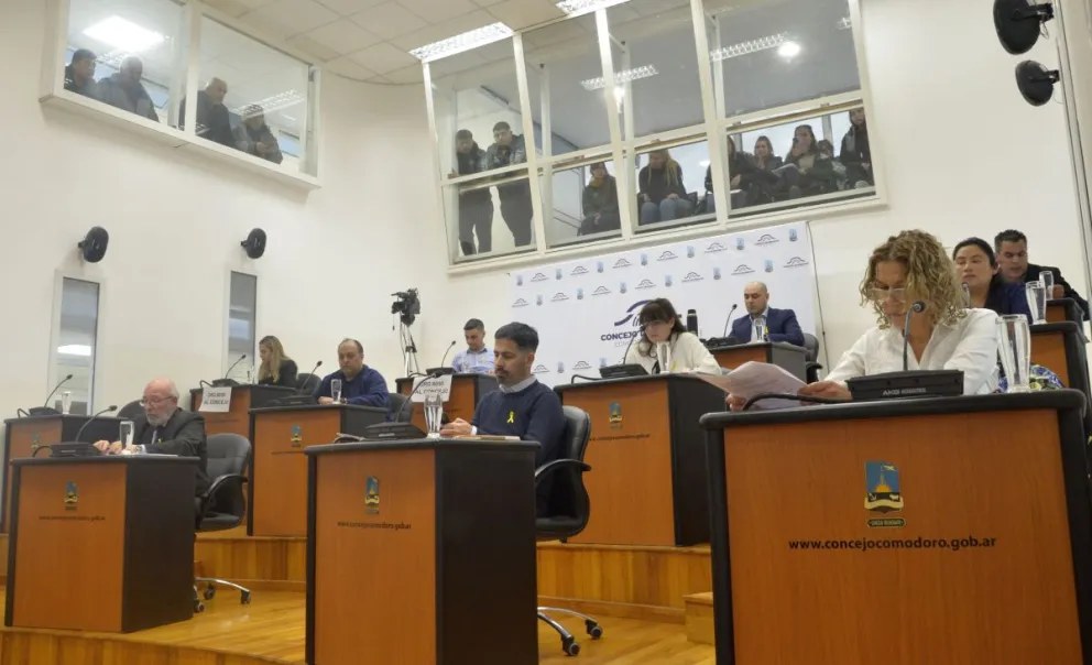 CONCEJO DELIBERANTE: Luego de una tensa sesión el oficialismo logró la aprobación de la Emergencia Energética en Comodoro