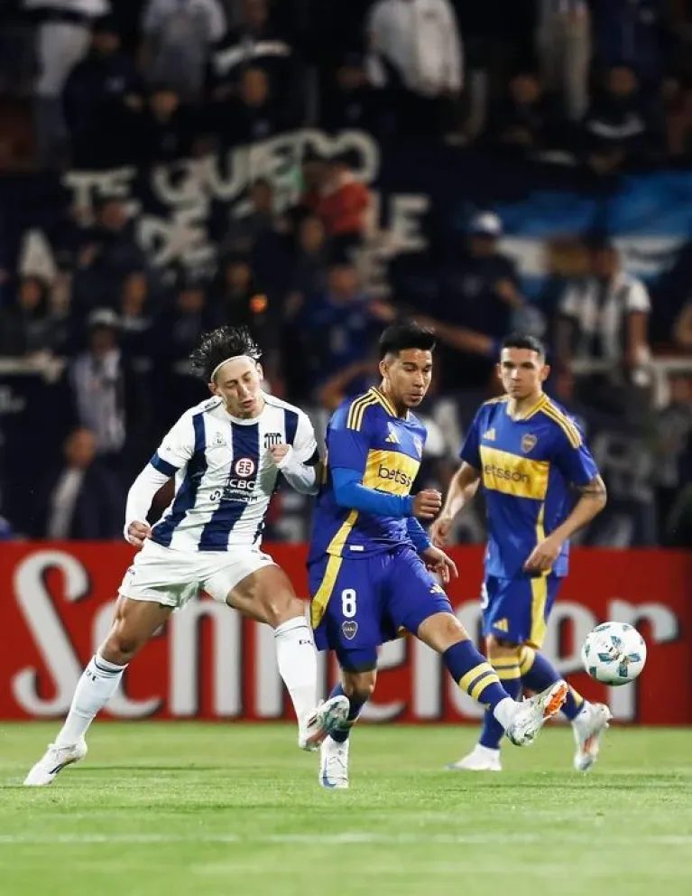 Boca superó a Talleres en los penales